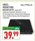 Einzel-Induktions-Kochplatte "Induk 2010" im Angebot bei Marktkauf in Bochum Einzel-Induktions-Kochplatte "Induk 2010" Angebote von Gutfels bei Marktkauf Bochum für 39,99 €