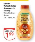 Wahre Schätze Shampoo im Angebot bei GLOBUS in Koblenz Wahre Schätze Shampoo Angebote von Garnier bei GLOBUS Koblenz für 1,99 €
