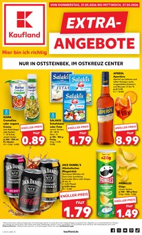 Jack Daniels im Kaufland Prospekt "EXTRA-ANGEBOTE" mit 8 Seiten (Norderstedt)