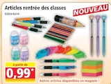 Promo Articles rentrée des classes à 0,99 € dans le catalogue Norma à Niedermodern