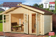 Gartenhaus 'NIKLAS' bei BAUHAUS in Dortmund Gartenhaus 'NIKLAS' im Angebot bei BAUHAUS Dortmund für 1.728,00 €