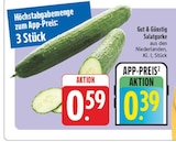 Salatgurke bei EDEKA im Prospekt "" für 0,39 €
