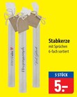Stabkerze im Angebot bei famila Nordost in Pinneberg Stabkerze Angebote bei famila Nordost Pinneberg für 5,00 €