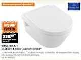 Wand-WC-Set "Architectura" von Villeroy & Boch im aktuellen OBI Prospekt