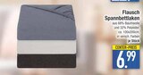 Aktuelles Flausch Spannbettlaken Angebot bei E center in Augsburg ab 6,99 €