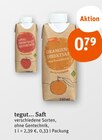 Saft im Angebot bei tegut in Erfurt Saft Angebote von tegut... bei tegut Erfurt für 0,79 €