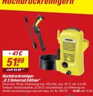 Hochdruckreiniger K 2 Universal Edition im Angebot bei toom Baumarkt in Lehrte Hochdruckreiniger K 2 Universal Edition Angebote von Kärcher bei toom Baumarkt Lehrte für 51,99 €