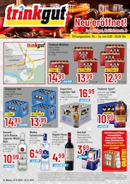 Trinkgut Prospekt für Dillingen mit 4 Seiten Trinkgut Prospekt für Dillingen: "Neueröffnung", 4 Seiten, 15.12.2025 - 20.12.2025