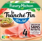 Intermarché Seyssins - Promo Jambon Le Tranché Fin Dégustation -25 % de sel conservation sans nitrite Promo Jambon Le Tranché Fin Dégustation -25 % de sel conservation sans nitrite à 73,00 € dans le catalogue Intermarché à Seyssins
