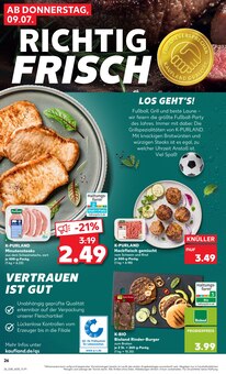 Schweinefleisch im aktuellen Kaufland Prospekt (Cottbus) Schweinefleisch im Kaufland Prospekt "Hier bin ich richtig" mit 63 Seiten (Cottbus)