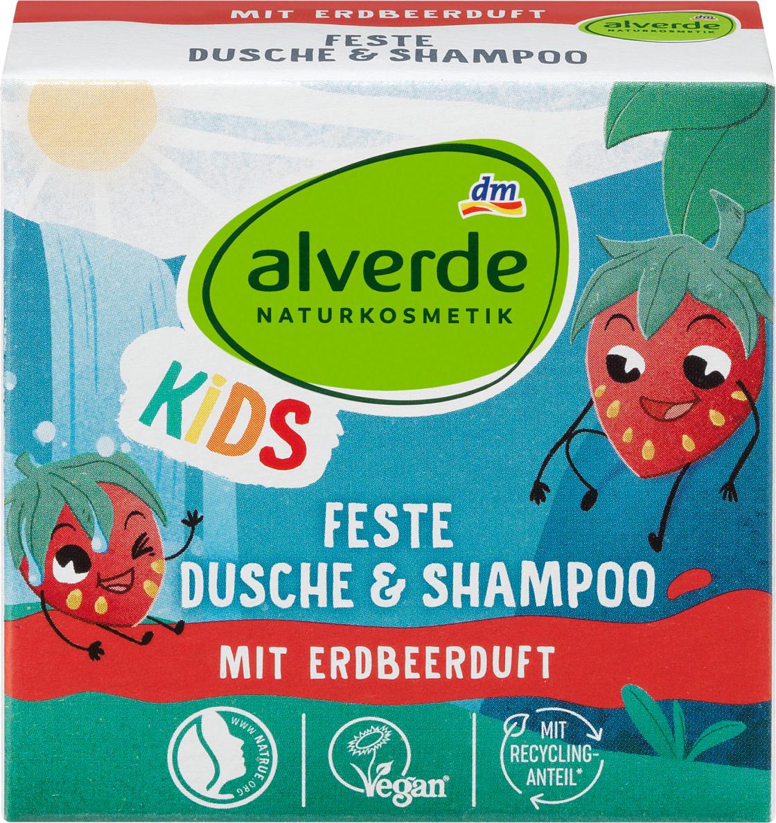 dm-drogerie markt Nietwerder - Kids Feste Dusche & Shampoo mit Erdbeerduft Kids Feste Dusche & Shampoo mit Erdbeerduft Angebot bei dm-drogerie markt Nietwerder im Prospekt Aktuelle Angebote