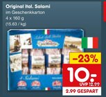 Original ital. Salami  im aktuellen Netto Marken-Discount Prospekt für 10,00 €