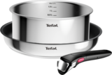 SET 3 PIÈCES À POIGNÉE AMOVIBLE COOK EAT - TEFAL - Auchan Hypermarché à Nantes SET 3 PIÈCES À POIGNÉE AMOVIBLE COOK EAT - TEFAL en promo chez Auchan Hypermarché Nantes à 29,99 €