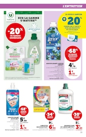 Promos Adoucissant dans le catalogue "Le Blanc À PRIX BAS" de Super U à la page 33