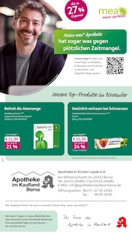 Aktueller mea - meine apotheke Prospekt für Borna mit  Seiten