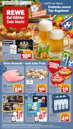 Aktueller REWE Supermärkte Prospekt für Angelhof I u. II: Dein Markt mit 23} Seiten, 17.06.2024 - 22.06.2024