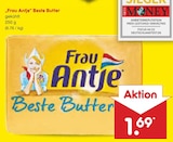Beste Butter im Angebot bei Netto Marken-Discount in Wismar Beste Butter Angebote von Frau Antje bei Netto Marken-Discount Wismar für 1,69 €