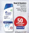 Anti-Schuppen-Shampoo von Head & Shoulders für 3,95 € bei EDEKA im Angebot Anti-Schuppen-Shampoo von Head & Shoulders im aktuellen EDEKA Prospekt