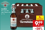 Landbier von Turmbläser im aktuellen Netto Marken-Discount Prospekt für 9,99 €