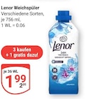 Weichspüler im Angebot bei GLOBUS in Leipzig Weichspüler Angebote von Lenor bei GLOBUS Leipzig für 1,99 €