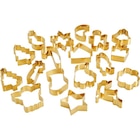 Set de 18 emporte-pièces en promo chez Carrefour Set de 18 emporte-pièces dans le catalogue Carrefour