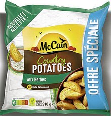 Géant Casino Chaumontel - Country Potatoes surgelées Promo Country Potatoes surgelées dans le catalogue Géant Casino "Le mois Casinomania" à Chaumontel