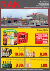 Coca Cola im RAN Prospekt in Würzburg Aktueller RAN Prospekt mit Coca Cola, "RAN", Seite 1