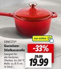 Gusseisen-Stielkasserolle von ERNESTO im aktuellen Lidl Prospekt für 19,99 €
