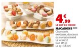 Macarons en promo à 4,99 € chez Hyper U Macarons dans le catalogue Hyper U