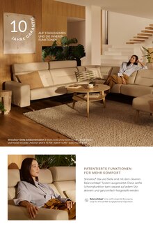Sofa im Zurbrüggen Prospekt "Stressless" mit 10 Seiten (Bottrop)