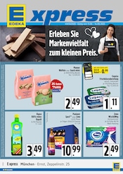 Aktueller E xpress Supermarkt Prospekt in Hebertshausen und Umgebung, "Erleben Sie Markenvielfalt zum kleinen Preis." mit 4 Seiten, 11.08.2025 - 16.08.2025