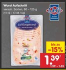 Wurst Aufschnitt Angebote von Wolf bei Netto Marken-Discount Waiblingen für 1,39 €