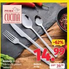 Besteck, 24-tlg. im Segmüller Prospekt Besteck, 24-tlg. von Prima Cucina im aktuellen Segmüller Prospekt für 14,99 €