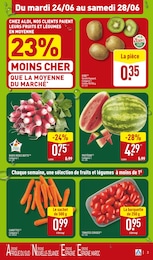 Prix et réduction Cerise dans le prospectus Aldi en cours Offre Cerise dans le catalogue Aldi du moment à la page 3