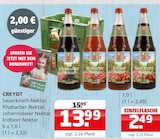 Sauerkirsch-Nektar im Angebot bei Getränke Quelle Weydringer in Hannover Sauerkirsch-Nektar Angebote von CREYDT bei Getränke Quelle Weydringer Hannover für 2,49 €