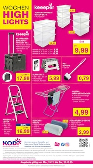 Trolley im aktuellen KODi Prospekt (Essen) Trolley im KODi Prospekt "DER HAUSHALTSDISCOUNTER" mit 12 Seiten (Essen)