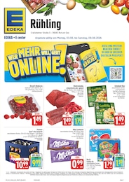 EDEKA Prospekt "Wir lieben Lebensmittel!", 38 Seiten, 03.08.2026 - 03.08.2026 Aktueller EDEKA Prospekt, "Wir lieben Lebensmittel!", mit Angeboten der Woche, gültig von 03.08.2026 bis 03.08.2026
