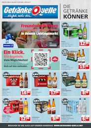 Getränke Quelle Weydringer Prospekt "...einfach mehr drin" für Alfeld, 4 Seiten, 31.08.2026 - 12.09.2026 Getränke Quelle Weydringer Prospekt "...einfach mehr drin" für Alfeld, 4 Seiten, 31.08.2026 - 12.09.2026