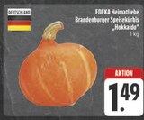 Brandenburger Speisekürbis Hokkaido im Angebot bei E center in Plauen Brandenburger Speisekürbis Hokkaido Angebote von EDEKA Heimatliebe bei E center Plauen für 1,49 €