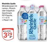 Aktuelle Mineralwasser Angebote bei GLOBUS in Mannheim Aktuelles Mineralwasser Lemon-Geschmack Angebot bei GLOBUS in Mannheim ab 3,29 €