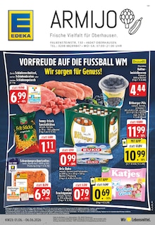 Fleisch im EDEKA Prospekt "Aktuelle Angebote" mit 26 Seiten (Oberhausen)