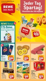 REWE Prospekt "Dein Markt" für Landsberg, 30 Seiten, 27.01.2025 - 01.02.2025