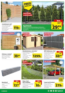 Gartenhaus im Hagebaumarkt Prospekt "So günstig geht das!" mit 20 Seiten (Stuttgart)