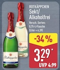 Sekt/Alkoholfrei Angebote von Rotkäppchen bei ALDI Nord Wilhelmshaven für 3,29 €