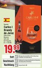 Carlos I Brandy de Jerez Angebote von Osborne bei Trinkgut Herne für 19,99 €