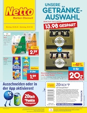 Warsteiner im Netto Marken-Discount Prospekt in Plauen Aktueller Netto Marken-Discount Prospekt mit Warsteiner, "Aktuelle Angebote", Seite 28