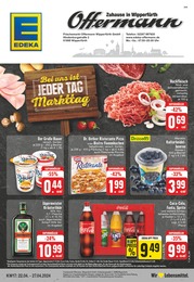 Aktueller EDEKA Supermärkte Prospekt für Wipperfürth: Aktuelle Angebote mit 24} Seiten, 22.04.2024 - 27.04.2024