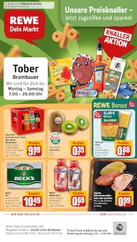 REWE Prospekt der Woche "Dein Markt" Seite 1, 30.06.2025 bis 05.07.2025 für Waltrop Aktueller REWE Prospekt "Dein Markt" Seite 1 von 35 Seiten für Waltrop