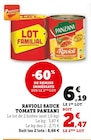 Ravioli Sauce Tomate - Panzani en promo chez U Express Ravioli Sauce Tomate - Panzani dans le catalogue U Express