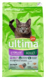 Monoprix Rehainviller - Croquettes pour chat stérilisé au saumon Promo Croquettes pour chat stérilisé au saumon dans le catalogue Monoprix "Les promos ? On en fait vos bonnes affaires." à Rehainviller
